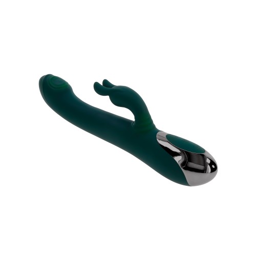 Vibrador Conejito Evolved Tap Tap Tapping Verde