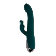 Vibrador Conejito Evolved Tap Tap Tapping Verde