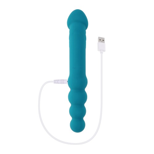 Vibrador Doble Lado Evolved Flip Flop Teal