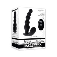 Vibrador Anal Curvado Evolved Bead Me Up Negro