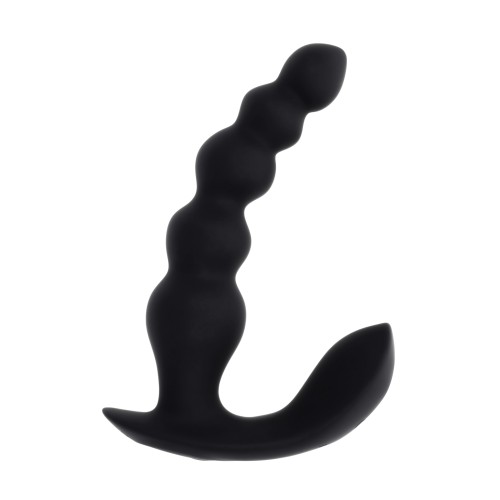 Evolved Bead Me Up Curved Anal Vibrator Black