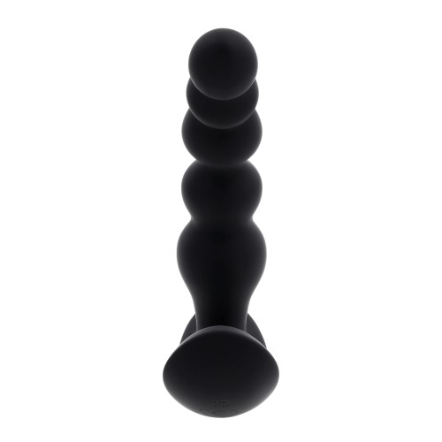 Evolved Bead Me Up Curved Anal Vibrator Black