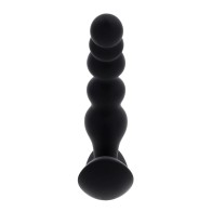 Evolved Bead Me Up Curved Anal Vibrator Black