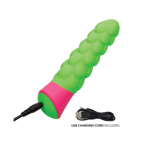 Vibrador Rave Ripple Verde Rosa