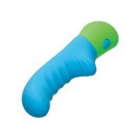 Rave Ridged-G Massager Blue Green