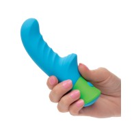 Rave Ridged-G Massager Blue Green