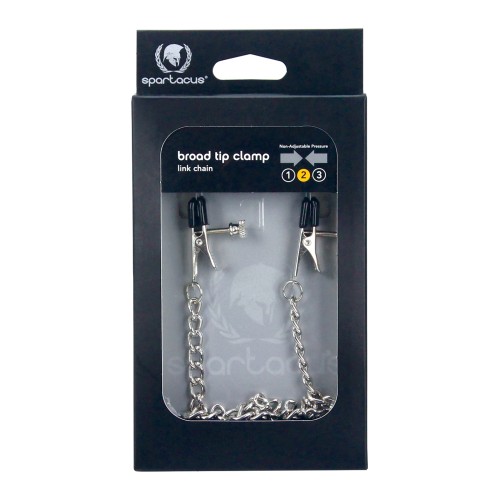 Adjustable Nipple Clamps with Chain for Intense Pleasure