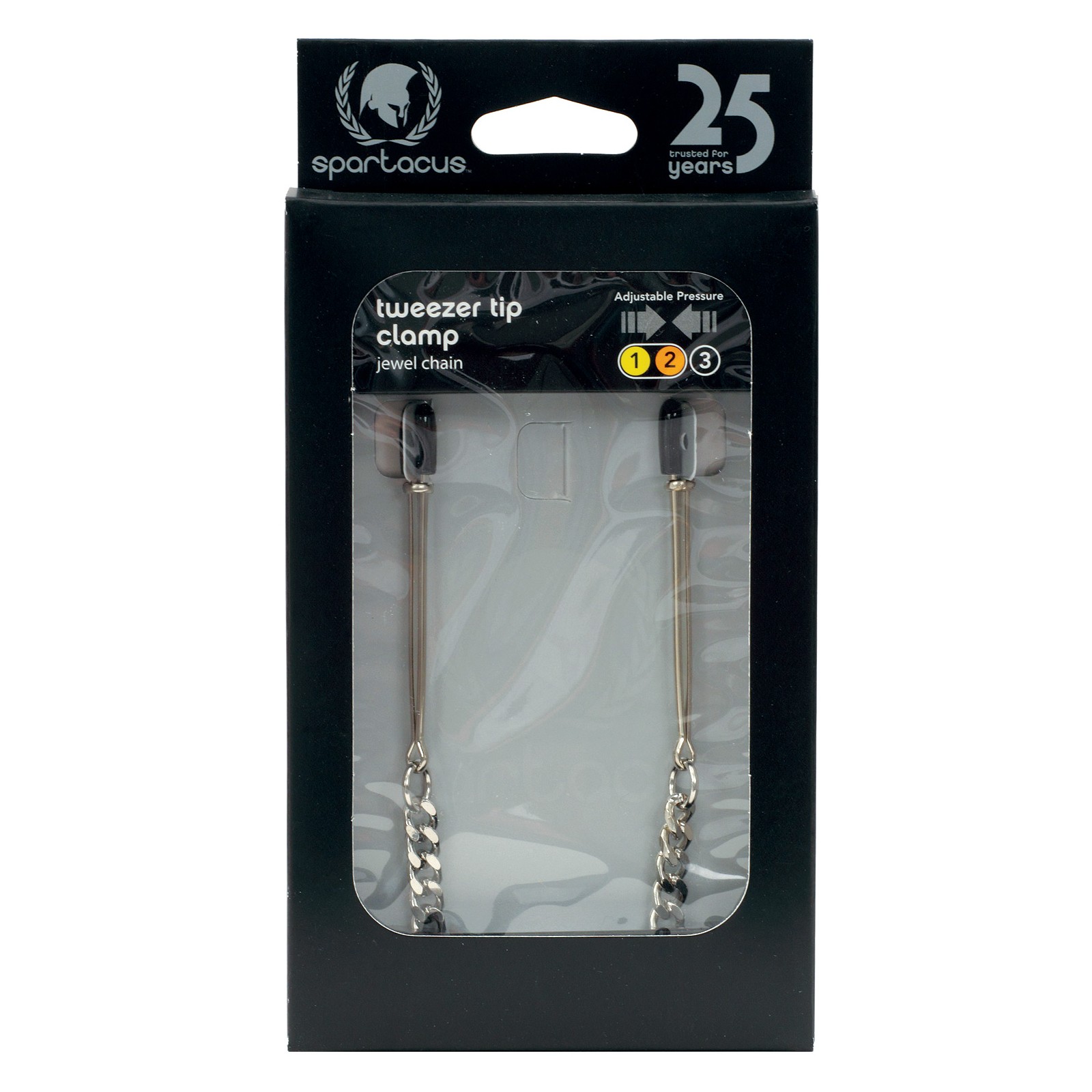 Spartacus Adjustable Nipple Clamps Jewel Chain