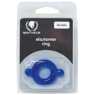 Spartacus Elastomer Cock Ring Blue