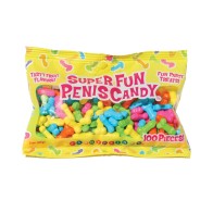 Super Fun Penis Candy 100 Pcs