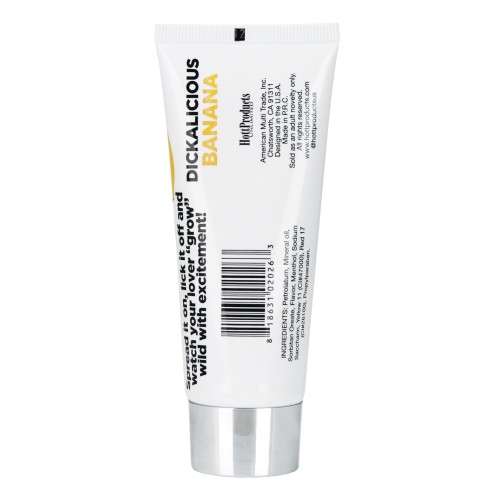 Dickalicious Banana Arousal Gel 2 oz