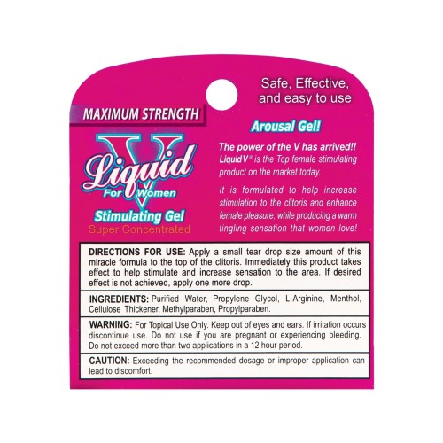 Liquid V Female Stimulant - Pillow Box of 3