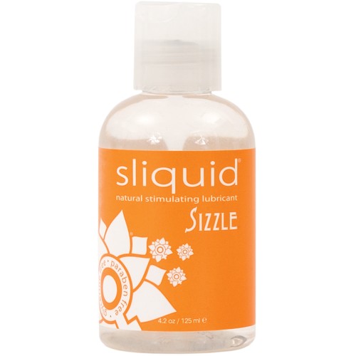 Lubricante Calentador Sliquid Sizzle - Botella de 4.2 oz