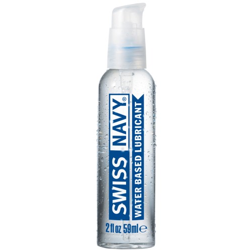 Lubricante Suizo Navy a Base de Agua - 2 oz