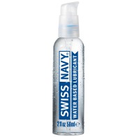 Lubricante Suizo Navy a Base de Agua - 2 oz