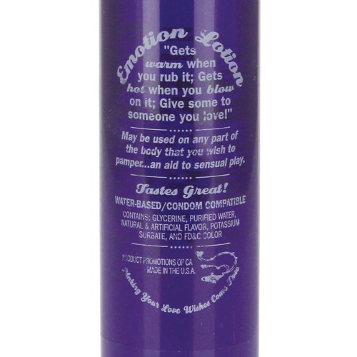 Emotion Lotion - Blueberry for Sensual Massage