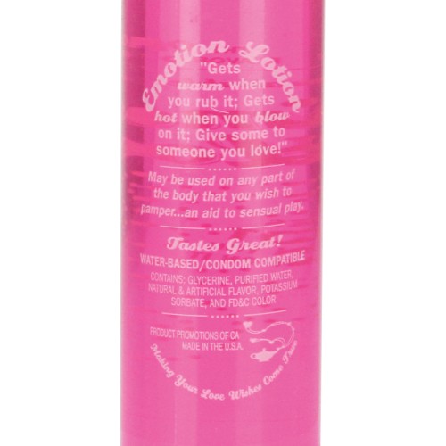 Delicious Strawberry Emotion Lotion for Sensual Massage