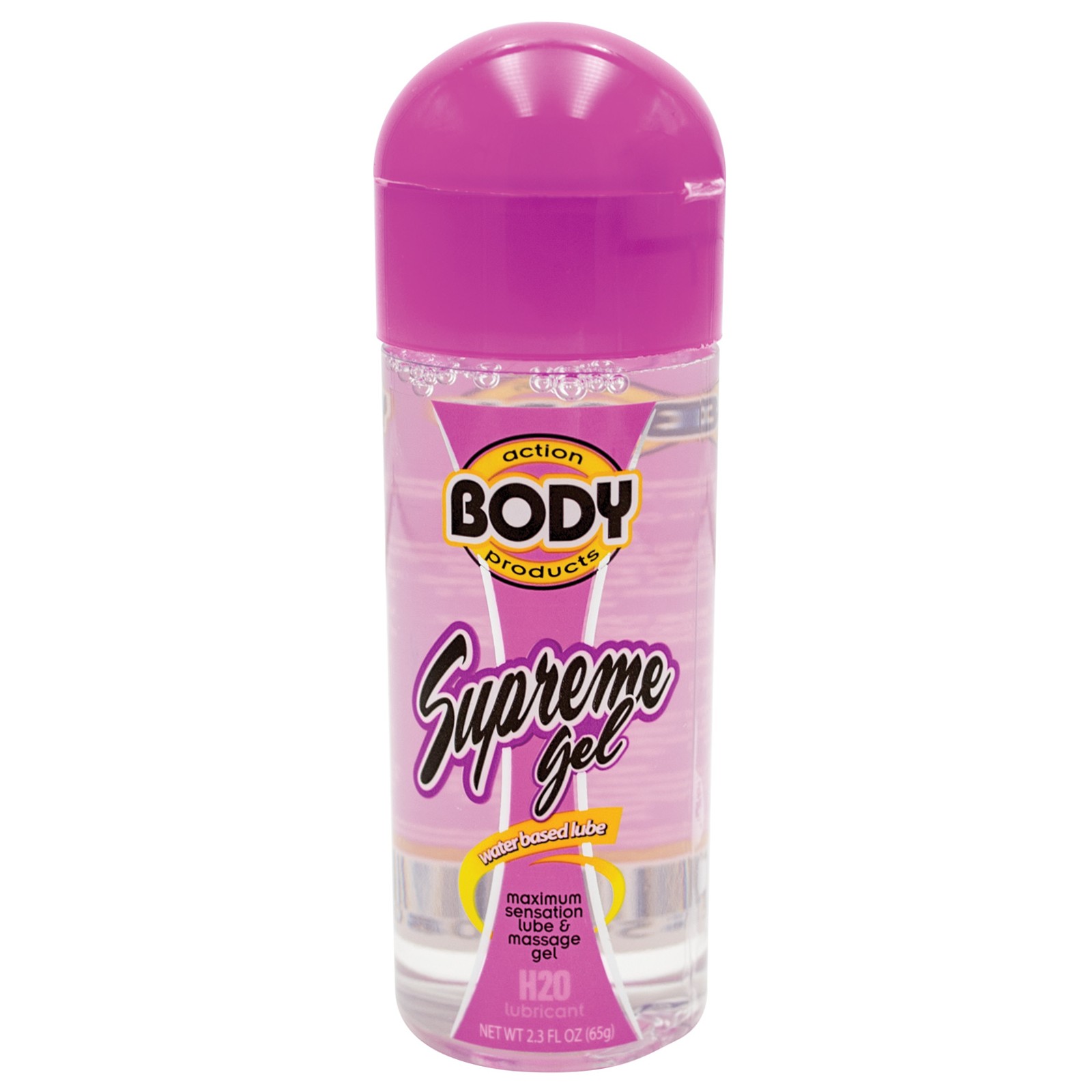 Body Action Supreme Gel Water-Based 2.3 oz