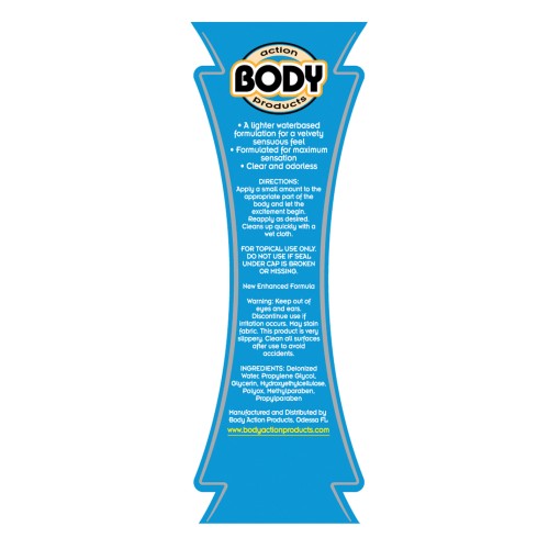 Body Action Ultra Glide a Base de Agua 4.4 oz