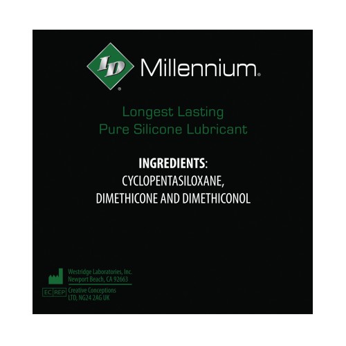 ID Millennium Silicone Lubricant for Ultimate Pleasure Experience