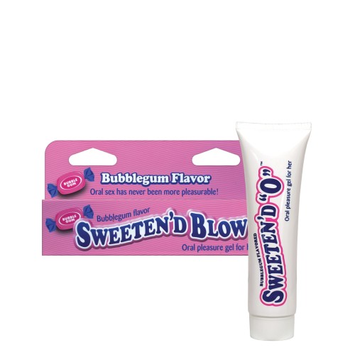 Sweetened Blow Oral Pleasure Gel Bubble Gum