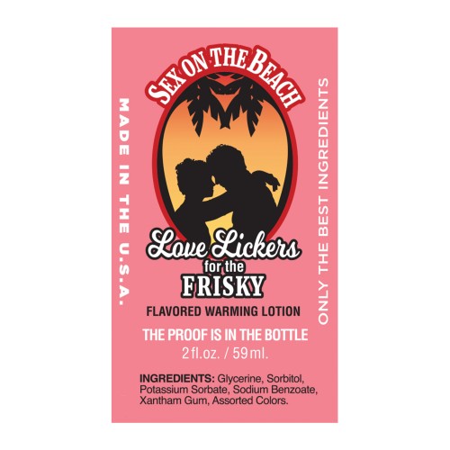 Love Lickers Edible Warming Oil - 2 oz Passion Fruit