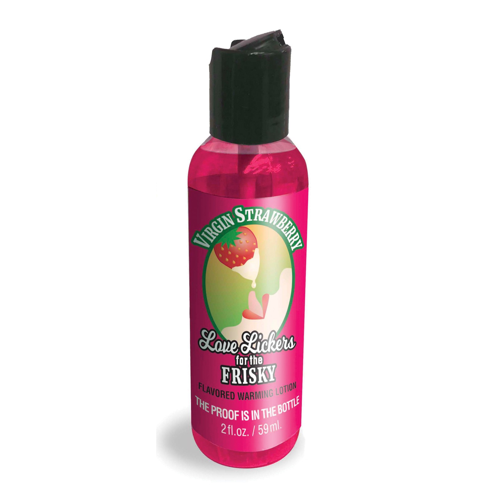 Love Lickers Fresa Virgen Aceite Calentador Comestible