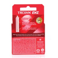 Trojan Enz Preservativos No Lubricados Caja de 3