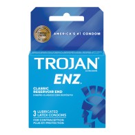 Trojan Enz Lubricated Condoms Safety & Pleasure