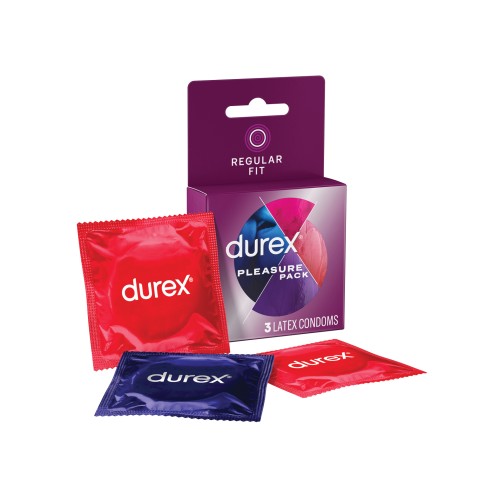 Paquete de Placer Durex - Caja de 3