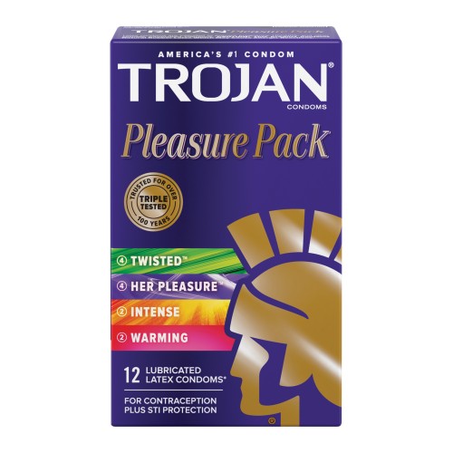 Trojan Pleasure Assorted Condoms