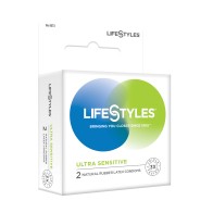 Lifestyles Ultra Sensitive Box of 3