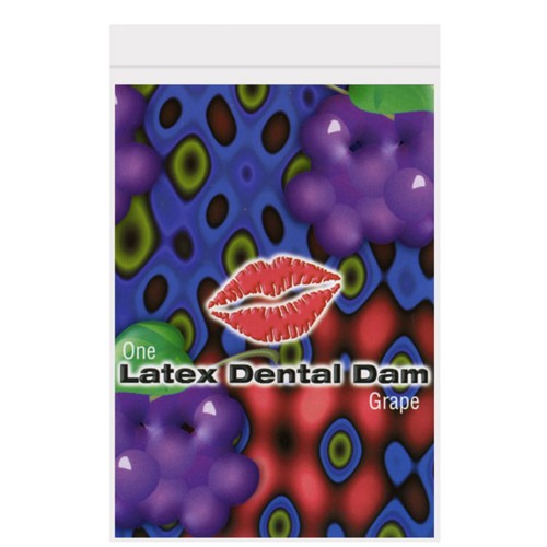 Trust Dam Flavored Dental Dam Grapes