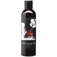 Edible Cherry Massage Oil Natural blend 8 oz