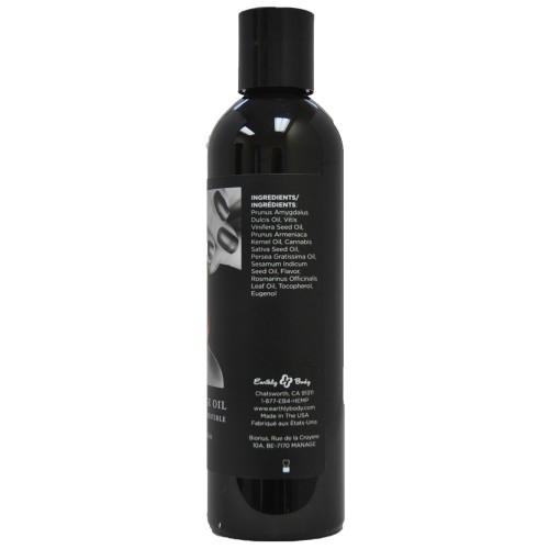 Aceite de Masaje Edible de Cereza Mezcla Natural 8 oz