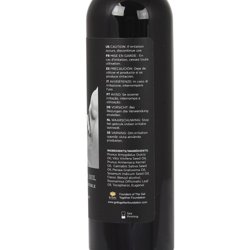 Earthly Body Edible Massage Oil French Vanilla