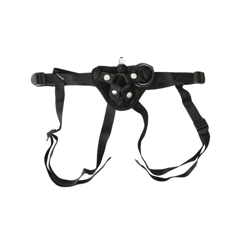 Sportsheets Velvet Strap-On Harness with Bullet - Ultimate Kink