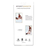 Set de Soga y Esposas Sportsheets de 5 Piezas