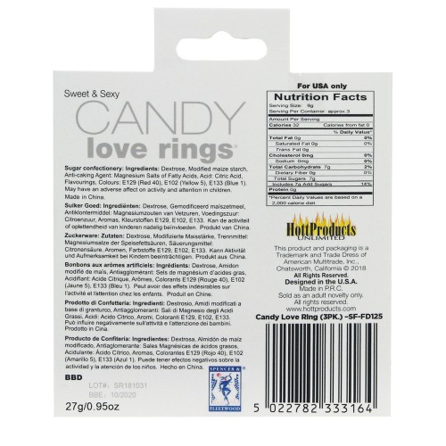 Candy Cock Ring for Sweet Pleasure