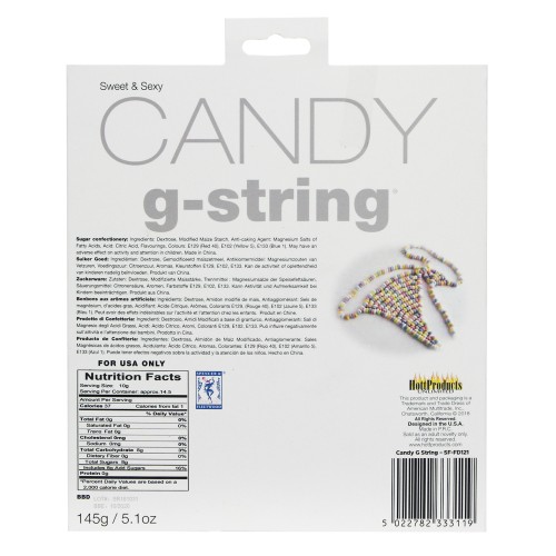 Candy G-String Edible Sexy Fun