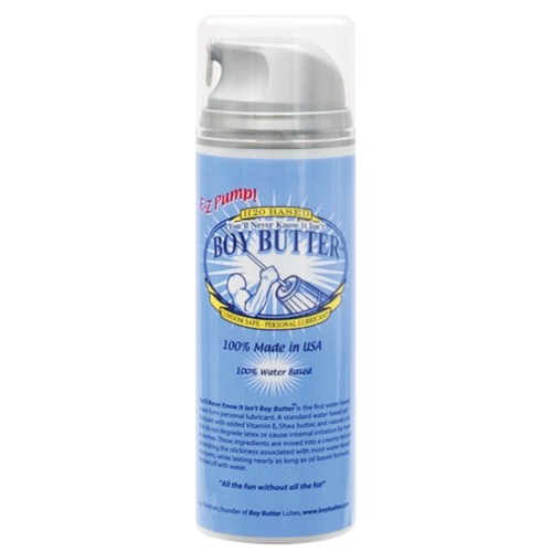 Lubricante a Base de Agua Boy Butter - 5 oz Bomba