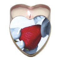 Edible Massage Candle Strawberry Flavor - Earthly Body