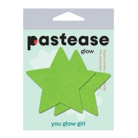 Pastease Premium Star Glow in the Dark Green - One Size