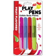 Pinturas Corporales Comestibles Play Pens - Multicolor Variadas