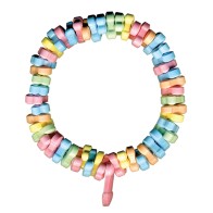 Rainbow Penis Candy Bracelet - Fun Accessory