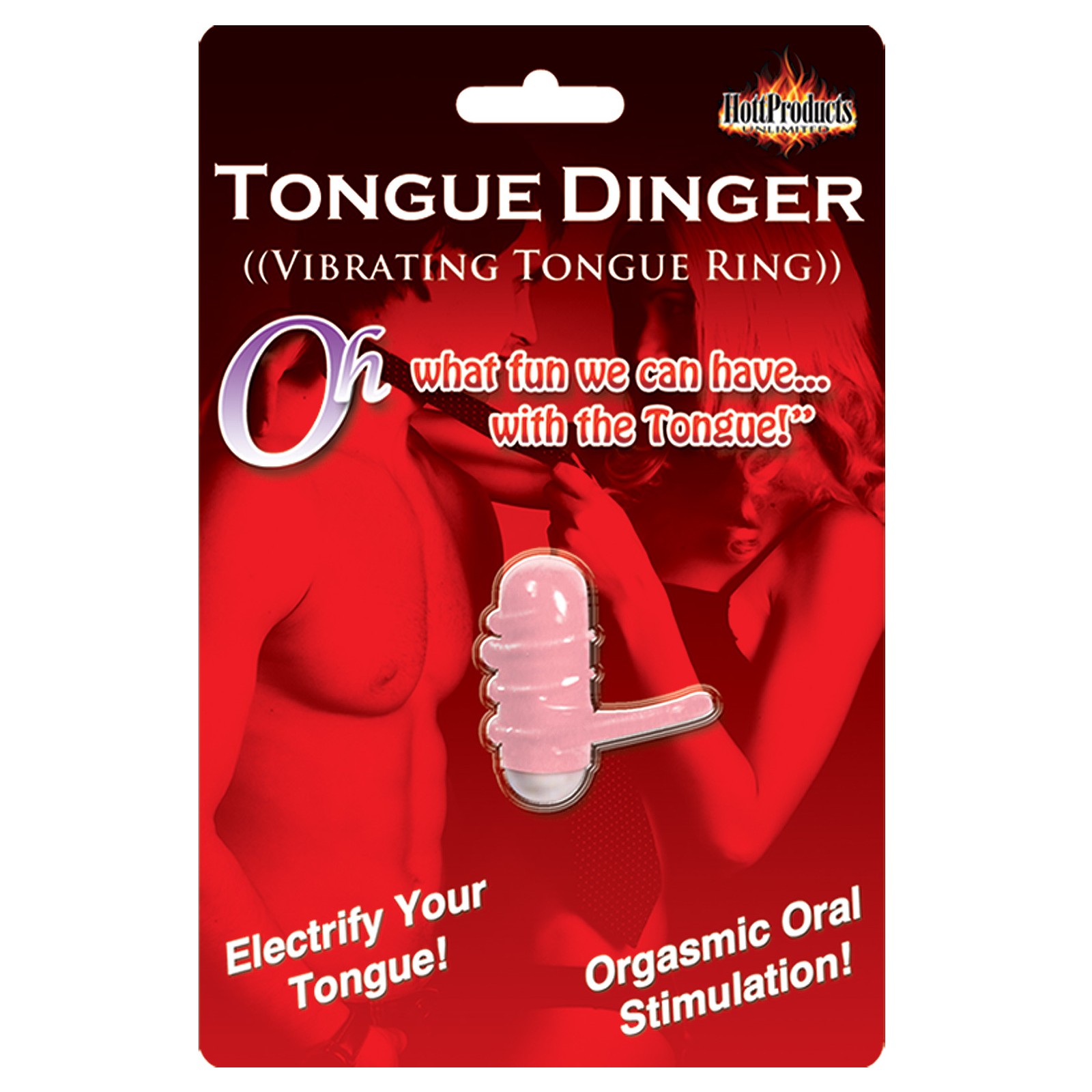 Tongue Dinger Magenta - Enhanced Oral Pleasure