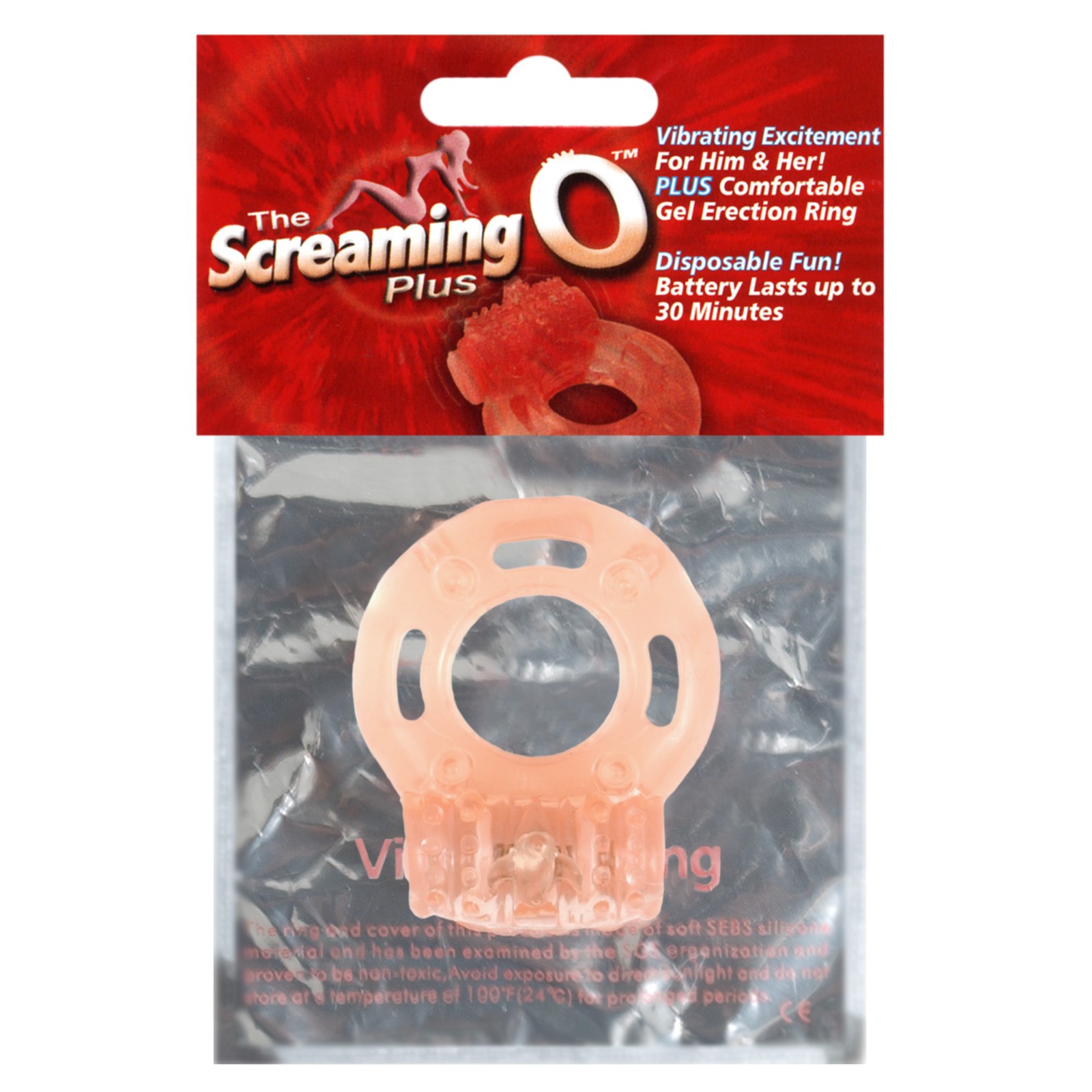 Screaming O Plus Vibrating Ring for Enhanced Pleasure