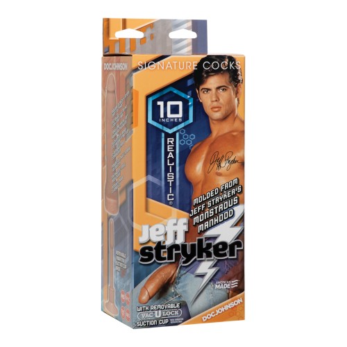 Jeff Stryker 10 Pulgadas Pene Realista Carne