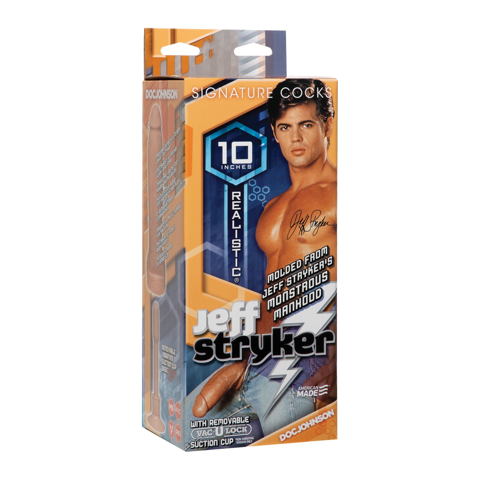 Jeff Stryker 10 Pulgadas Pene Realista Carne