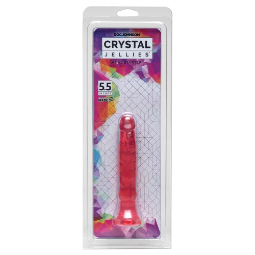 Crystal Jellies 5.5 inch Anal Starter Pink